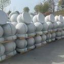 温州 白麻花岗岩石材圆球，石球，挡车球，隔离球，景观石球，风水球等