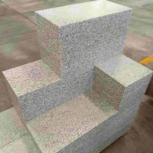 温州 白麻花岗岩荔枝面地铺石