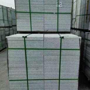 温州 芝麻白火烧，园林广场市政工程地铺石，1.8~5.0厚均有现货