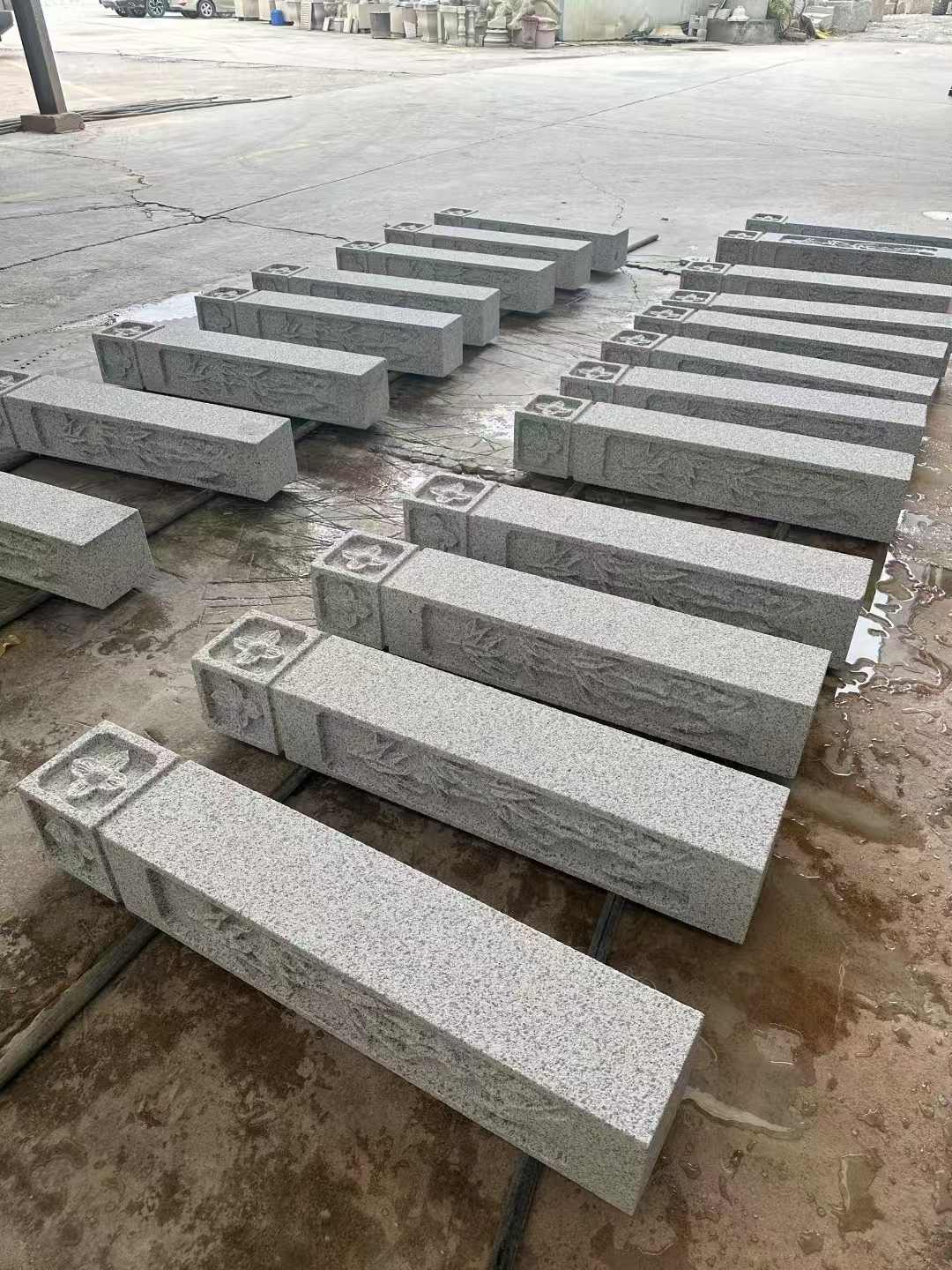 温州 白麻方柱雕花防水