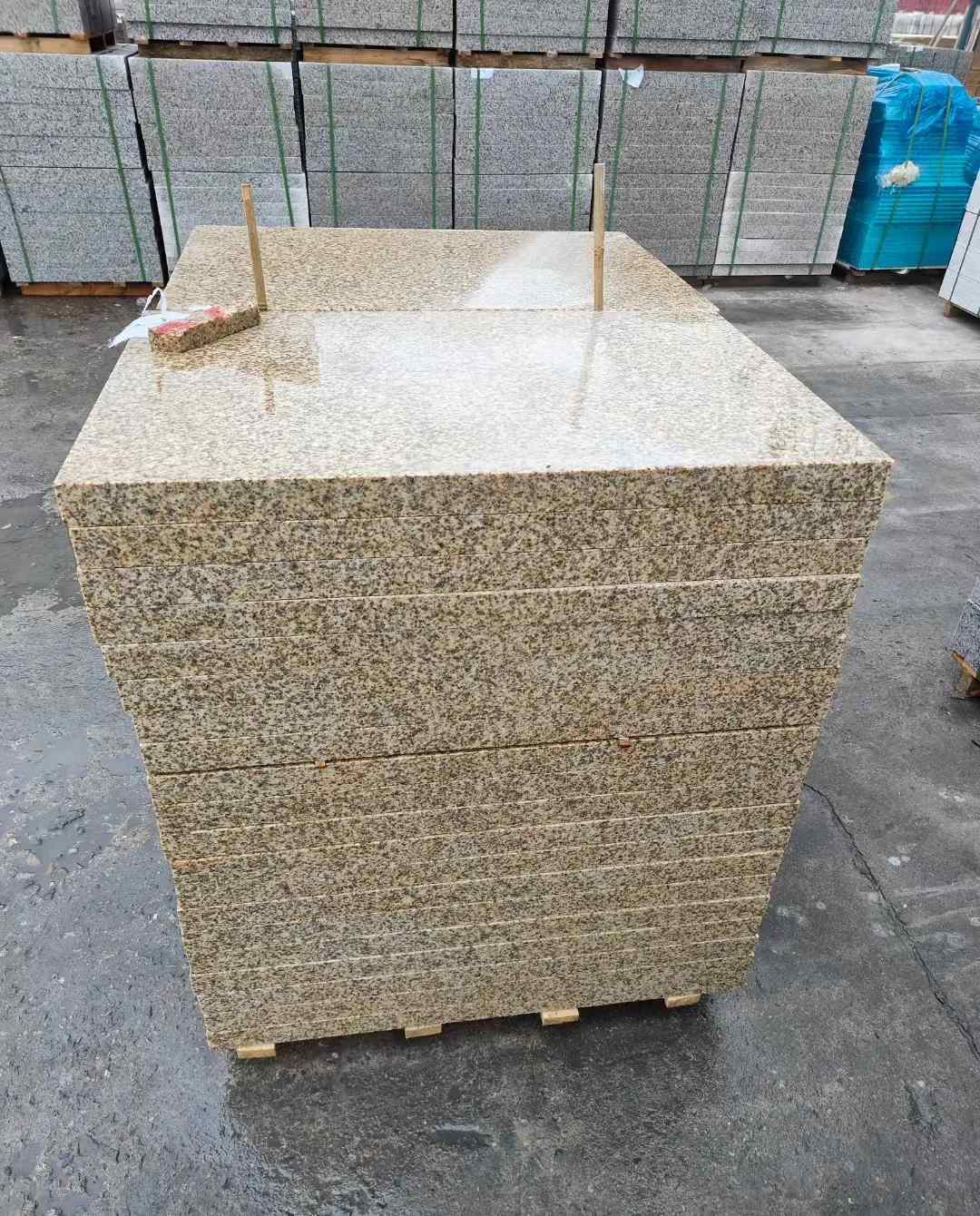 温州 湖北黄金麻花岗岩石材荔枝面外墙石材