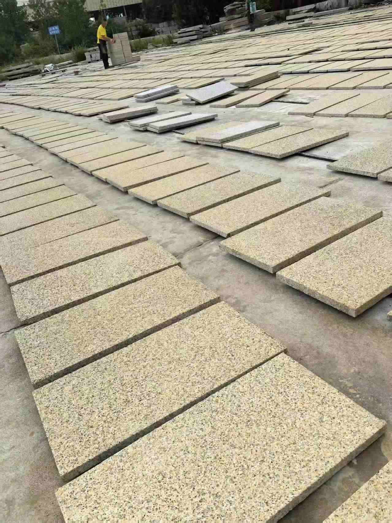 温州 黄金麻荔枝地铺石面排板