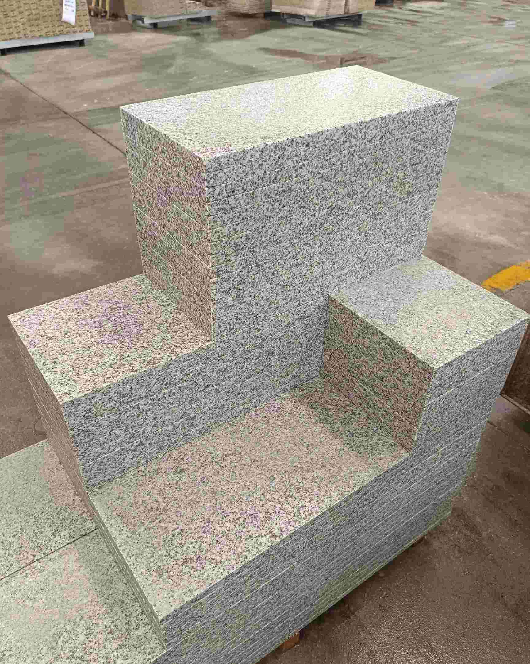 温州 白麻花岗岩荔枝面地铺石