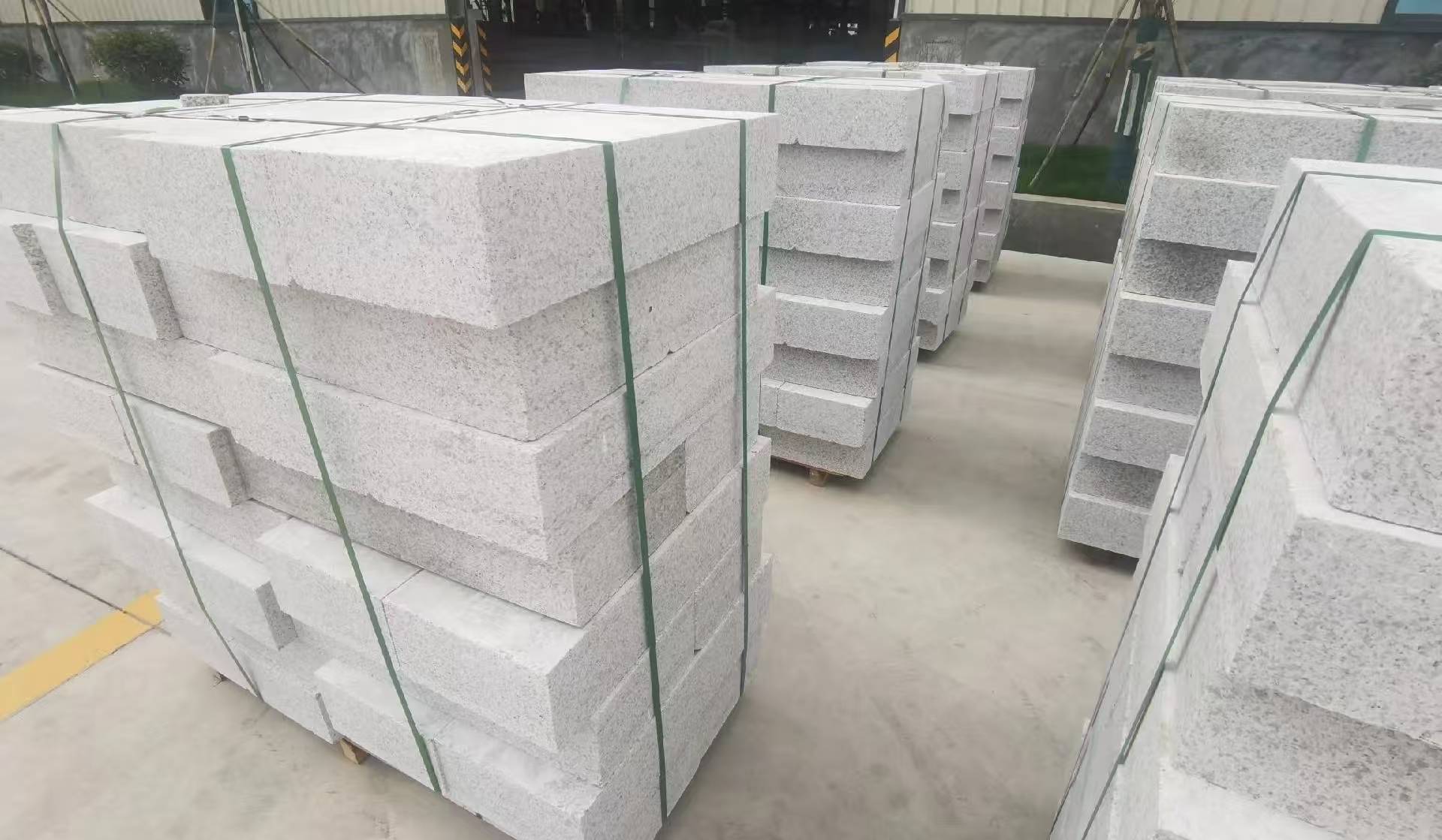 温州 白麻花岗岩路沿石，立缘石，平缘石，路牙石，道牙石，马路牙子等