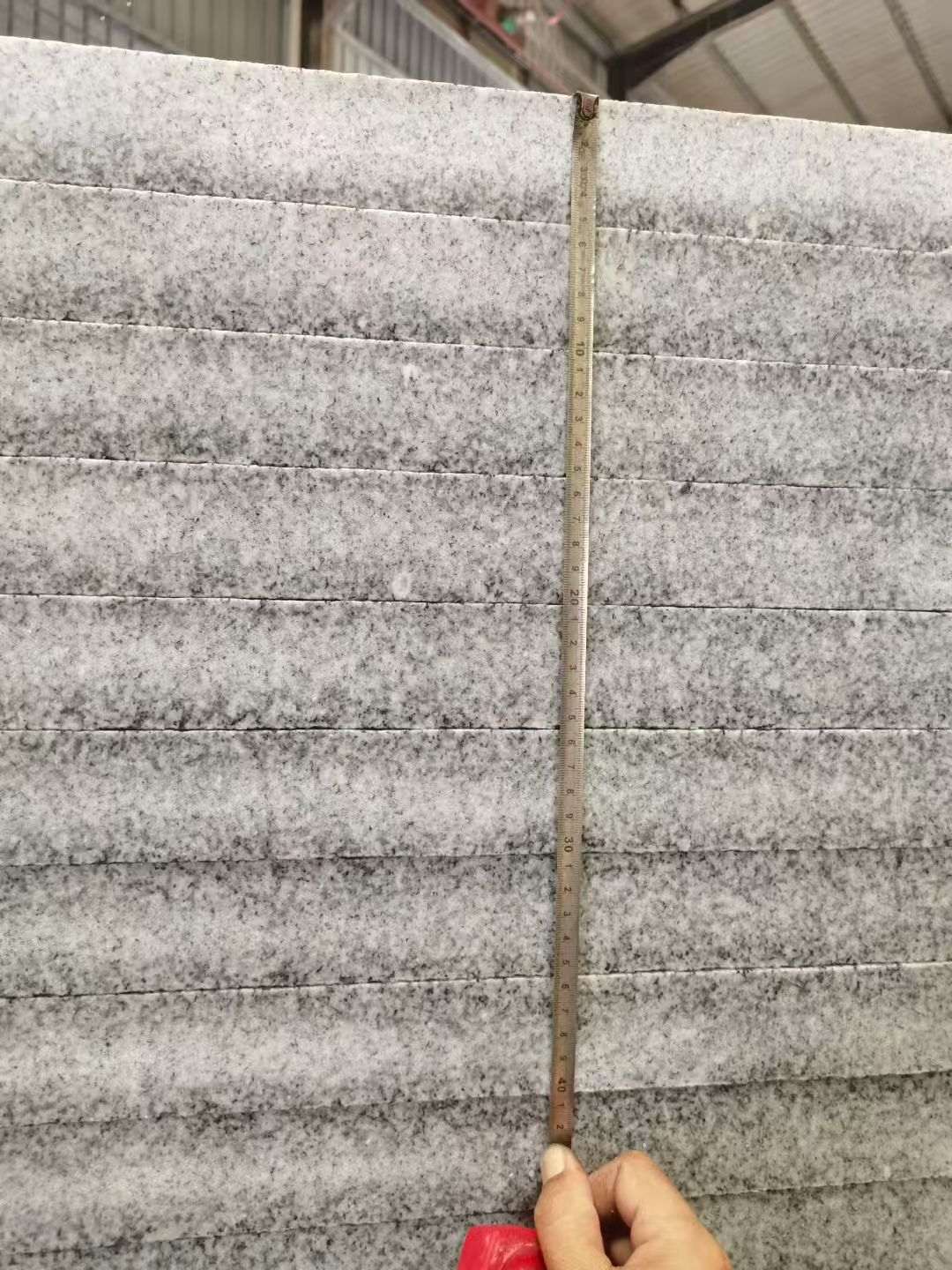 温州 芝麻白火烧成品厚薄均匀，B料价格接近A料质量